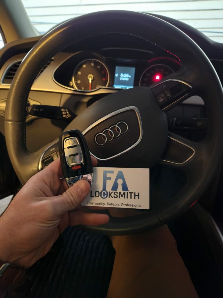 FA Locksmith Automotive locksmith services Raleigh NC Audi key replacement (1)