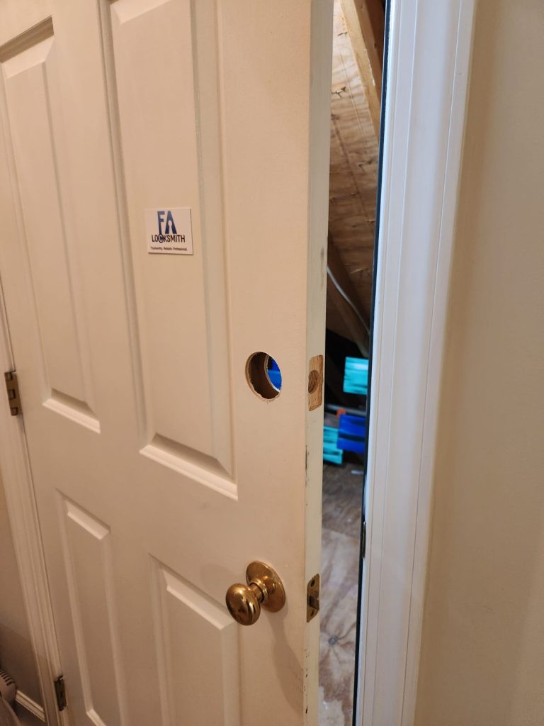 Residential lock installation in Raleigh NC